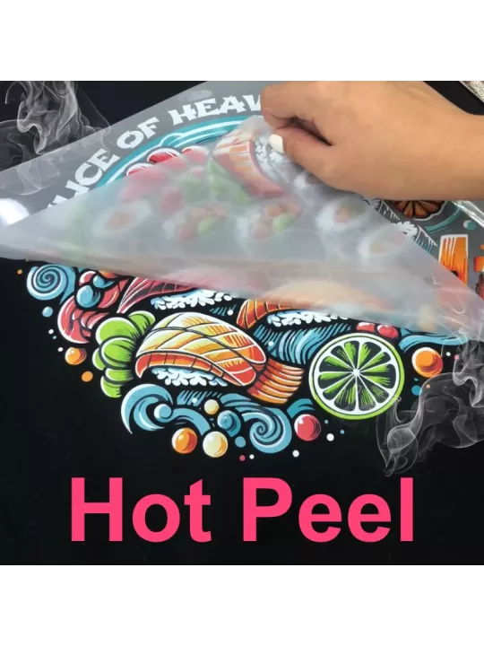 Hot Peel DTF Transfers Wholesale - Hot Peel DTF Film