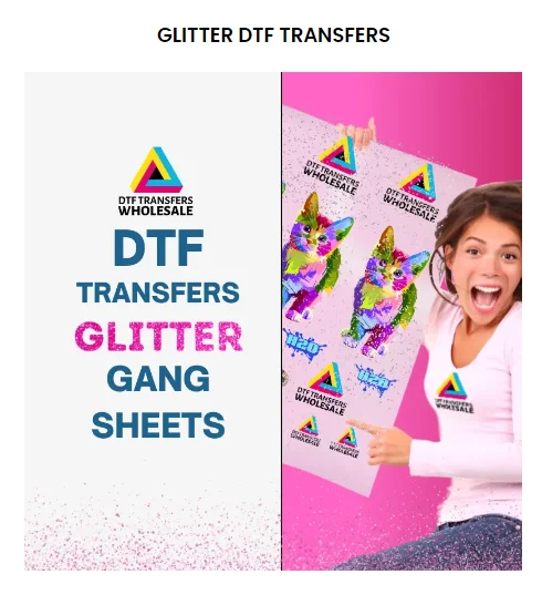 wholesale glitter transfers