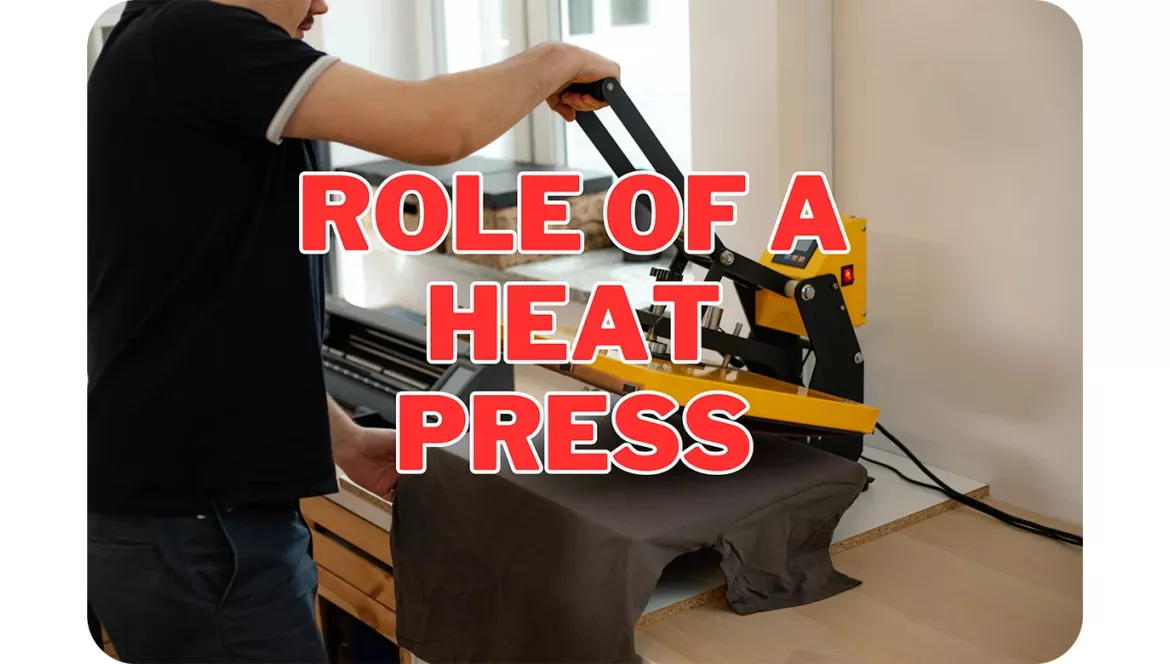 The Role of a Heat Press When Using a Direct-to-Film Printer